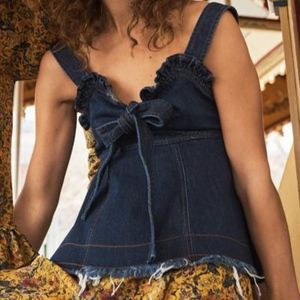 Madewell x Karen Walker Raw Edge Denim Trianon